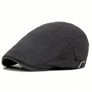 Casquettes en coton tendance en gros d'usine OEM en stock : Bérets, Casquettes à visière, Casquettes Gavroche pour hommes - Product Image 3