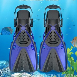 Aletas de Buceo Profesionales para Adultos, Ajustables, de Material PP, con Parte Superior de PVC, Rigidez Media, para Entrenamiento de Buceo - Product Image 2