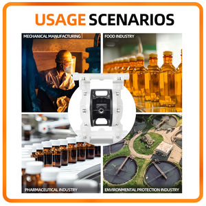 مضخة هواء كيميائية سائلة أكالة من جودو من مادة PP - Product Image 3