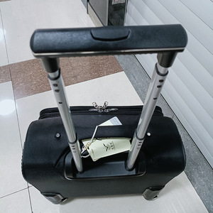 Valise trolley 18 pouces en tissu Oxford, bagage cabine à roulettes pivotantes pour voyages d'affaires - Product Image 3