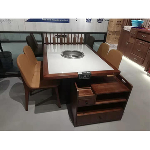 Nhà Sản Xuất Trung Quốc Tròn Nhỏ Hình Dạng Nóng Nồi Nhà Hàng Bảng Đối Với Philippines Thị Trường - Product Image 3