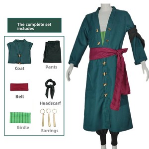 Disfraz de Cosplay de One Piece Echo, Top de Poliéster, Estilo Punk, Sombrero de Paja, Atuendo para Juego de Rol, <span class=keywords><strong>Dos</strong></span> Años Después - Product Image 5