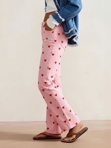 <span class=keywords><strong>Pantaloni</strong></span> Y2K da <span class=keywords><strong>Donna</strong></span>, Jeans a Gamba Larga con Stampa Cuore Rosso, <span class=keywords><strong>Pantaloni</strong></span> in Denim a Vita Alta Kawaii, <span class=keywords><strong>Pantaloni</strong></span> <span class=keywords><strong>Rosa</strong></span> Dolce Streetwear, <span class=keywords><strong>Pantaloni</strong></span> Hipper - Product Image 3