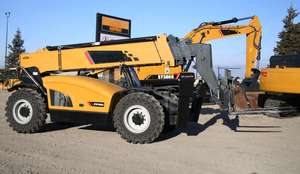 Chariot télescopique haute performance 4,5T STH1056A, hauteur de levage 17m, chariot élévateur télescopique pour la construction - Product Image 3