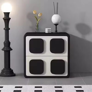 Прикроватная тумба из массива дерева с 2 ящиками: прочная и экологичная, для хранения вещей в спальне - Product Image 3