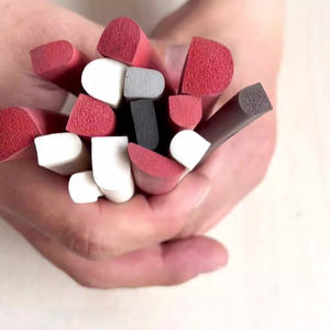 צורה d קצף גומי חותם דבק עצמית דבק epdm ספוג epdm תא סגור פרופיל שחול גומי - Product Image 6