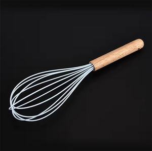 Vente en gros de KIGA-172 WELLFLYER <span class=keywords><strong>mini</strong></span> <span class=keywords><strong>fouet</strong></span> à oeufs en <span class=keywords><strong>silicone</strong></span> avec manche en bois, outil de <span class=keywords><strong>cuisine</strong></span> durable pour la pâtisserie et la <span class=keywords><strong>cuisine</strong></span> - Product Image 5