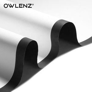 100 inch giá rẻ nhất đơn giản màn hình chiếu vải cuộn lên PVC màn hình chiếu rèm - Product Image 4