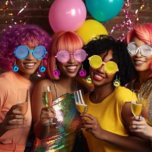 Gafas de Fiesta Retro con Bola de Discoteca, Gafas Divertidas para Fiestas, Regalos para Chicas, Regalos para Amantes, San Valentín, Novios, Hombres y Mujeres - Product Image 2