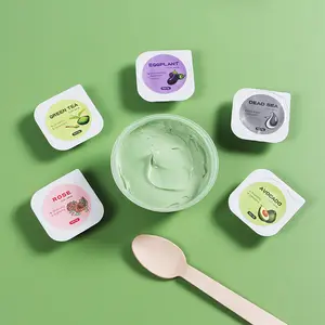 One Time Used Private Label Natural Dead Sea Green Tea Facial Clay Mask Anti Acne Repairing Face Mud Mask