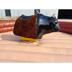 <span class=keywords><strong>Toro</strong></span> Mecánico Inflable para Juegos Interactivos Deportivos al Aire Libre, Máquina <span class=keywords><strong>de</strong></span> <span class=keywords><strong>Toro</strong></span> Mecánico Eléctrico para Adultos con Soplador - Product Image 5