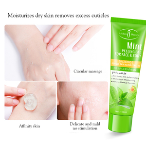 Aichun Beauty Venta al por mayor Anti Acné Scrub Exfoliate Mint Peeling Gel Exfoliante orgánico Exfoliante <span class=keywords><strong>para</strong></span> la piel de aceite opaco áspero - Product Image 5