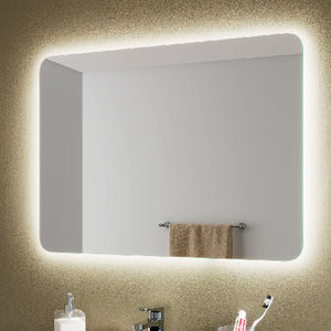 Miroir LED 80 x 60 cm avec éclairage LED pour salle de bain - Product Image 1