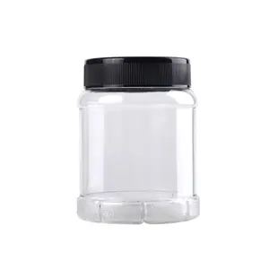 塑料罐带盖罐或容器每个罐塑料酸奶包装在