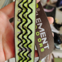 Sangle en toile mélangée de coton Décoration de chaussures Lacet souple pour baskets de sport Chaussures décontractées