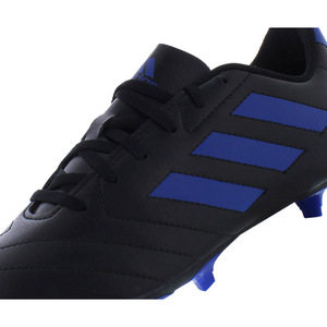 Scarpe da Calcio Adidas Goletto VII per Terreni Duri da Uomo Colore: Nero/Blu Reale/Blu Reale 100% Autentiche - Product Image 3