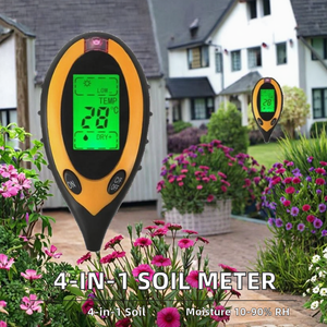 Probador de suelo portátil Medidor de PH/Humedad/Luz/Temperatura para plantas/Flores Optimizado para el cuidado del jardín - Product Image 3