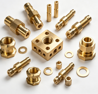 Kit de blocs de collecteur en laiton usinés CNC, ensemble de raccords pneumatiques à compression pour système de contrôle de fluides en pipeline