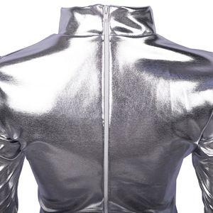 Combinaison Métallique Manyusha – Tenue de Scène Intégrale Sans Coutures pour Enfants – Collection Printemps 2026 – Source Transfrontalière - Product Image 2