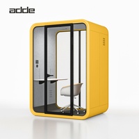 Cabine d'étude préfabriquée modulaire insonorisée avec ventilation pour l'école et la maison
