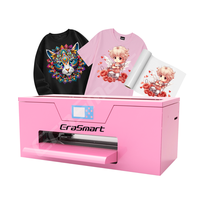 Nouveau pour imprimante DTF A3 entièrement automatique compatible Epson 1440dpi, encre pigmentée, transfert thermique aluminium rouleau-à-rouleau, 1 an RIIN RIP