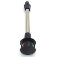 Soleil de Bateau Marin Lumières Ponton LED Navigation Poupe D'ancrage Pôle Lumière Double Couleur Vert Rouge Lampe Avec Prise au Mont