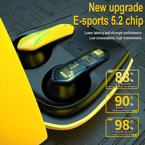 หูฟังไร้สาย R05 TWS แบบใส่ในหู BT 5.3 ความหน่วงต่ำพิเศษสำหรับเล่นเกม ไฟ LED สีเดียว เสียงคุณภาพสูง Hi-Fi สเตอริโอ ENC กันน้ำ <span class=keywords><strong>IPX7</strong></span> ระบบสัมผัส JL - Product Image 5