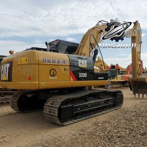 Excavatrice Caterpillar 320D d'occasion, modèle 2023, poids opérationnel de 20 tonnes, capacité de la benne de 1,0 m³, chenilles en caoutchouc, pour vidéo explicative - Product Image 3