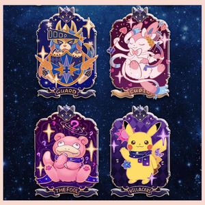 Imanes de nevera recubiertos de resina de la serie YQ Magic Realm Tour, edición limitada, arte personalizado para niños, caja sorpresa rara, tarjetas Pokémon al por mayor - Product Image 3