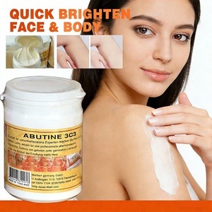 Crema per la Cura della Pelle Abutine 3C3 di Grado Professionale 250g |   Alfa Arbutina Niacinamide Acido Ialuronico |   Schiarisce e uniforma il tono della pelle per viso e corpo - Product Image 3