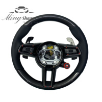 Volant en fibre de carbone AUTO pour Porsche Panamera Macan Cayenne Taycan 718 Cayman GT4 RS 911 Carrera Targa 911 GT3 911.2 991