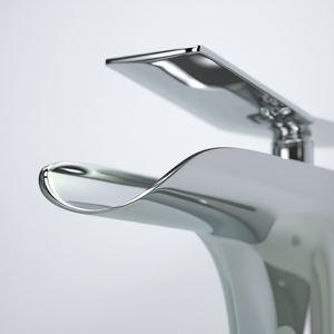 Sıcak satış şelale Singe kolu banyo muslukları sıcak soğuk su lavabo musluk akıllı musluk - Product Image 5