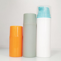 Chine Fabrication 30ml 50ml 80ml 100ml 120ml 150ml Pompe à vide blanche Cosmétique PP Bouteille de lotion sans air