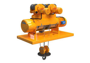 1Ton 2Ton 3Ton 4Ton 5Ton 10ton metalurgi listrik Motor rantai kerekan dengan troli - Product Image 4