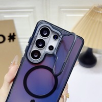 Coque de téléphone magnétique antichoc effet caméléon pour Samsung S22 S23 S24 S25 S26 ULTRA A26 A36 A56