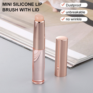 Mini Silicone <b>Lipstick</b> Makeup Brush Nail Stamping Brush for Color Application - Product Image 5