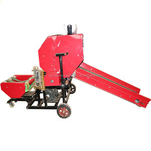 Mini-pressoir à balles carrées pour herbe, machine à balles pour tiges de maïs, ensacheuse automatique pour ensilage, machine à balles rondes avec <span class=keywords><strong>film</strong></span> d'emballage - Product Image 4