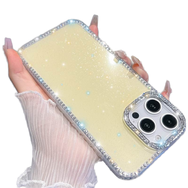 Transparent Glitter for Samsung S26,S26 Plus S26 Ultra,A57 5G,A37 5GS25ultra S24 Plus IMD Phone Case for Samsung A55 A35 A36