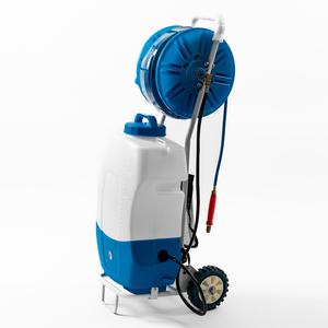 Equipo de Limpieza de Ventanas Desechable con Cepillo y Postes de Aluminio Alimentados por Agua para Paneles Solares, Tanque de Agua de Alta Presión - Product Image 4