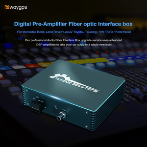 Ewaygps Audio Fiber Pre-amplifier Adaptor Upgrade <strong>Interface</strong> Box MOST25 MOST150 Ethernet BENZ Land Rover Lexus VW BYD Ford Toyota - Product Image 2