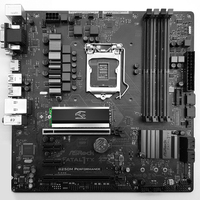 Dissipateur thermique SNOWMAN M.2 SSD en aluminium avec roulement fluide pour PS5 et PC, support de refroidissement pour disque SSD NVMe 2280