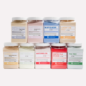 Bajo MOQ Belleza Venta caliente en Corea Producto para el cuidado de la piel Varios extractos naturales Calmante Cara Hydro Gel Jelly Mask - Product Image 1