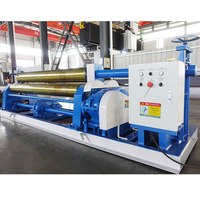 Vente directe d'usine, machine à rouler les tôles à 3 rouleaux, machine à cintrer les tôles hydraulique