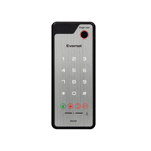 Evernet EN320F-N Digital Door <b>Lock</b> <b>Smart</b> Rim <b>Lock</b> Fingerprint + Password Grade C Security Steel Door NFC 100 Fingerprint EN320F- - Product Image 4