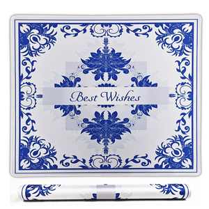 Vente chaude Tapis de table de mahjong portable personnalisé de qualité supérieure en fibre de polyester Tapis de bureau de poker Texas Hold'em Antidérapant Tapis de mahjong en néoprène - Product Image 1