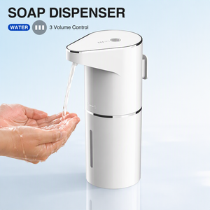 <span class=keywords><strong>Distributeur</strong></span> automatique <span class=keywords><strong>de</strong></span> <span class=keywords><strong>savon</strong></span> mousse électrique, capacité <span class=keywords><strong>de</strong></span> 350 ml, batterie <span class=keywords><strong>rechargeable</strong></span>, capteur infrarouge <span class=keywords><strong>mural</strong></span> pour utilisation en extérieur - Product Image 1
