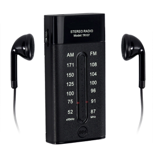Radio Portátil AM/FM Estéreo Ultracompacto de Bolsillo con Sintonización Deslizante Analógica y Conector para Auriculares para Escucha Diaria Personal - Product Image 4