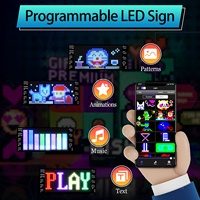 Pantalla Flexible Portátil en Oferta, Panel Publicitario Enrollable, Pantalla Personalizable con Mensajes para Automóviles