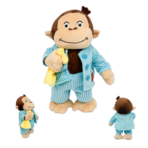 Juguetes de Peluche de la Máquina de Garras de <span class=keywords><strong>Curious</strong></span> <span class=keywords><strong>George</strong></span>, Material Suave, Alivio del Estrés, Ropa, 34 cm, Regalos de Cumpleaños, Decoración del Hogar - Product Image 1