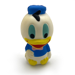 Jouets en mousse à mémoire <span class=keywords><strong>de</strong></span> forme en forme <span class=keywords><strong>de</strong></span> canard en PU, animaux <span class=keywords><strong>de</strong></span> dessin animé personnalisés, jouets anti-stress à rebond lent, mignons jouets en forme <span class=keywords><strong>de</strong></span> canard <span class=keywords><strong>pour</strong></span> enfants et adultes - Product Image 1